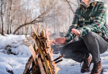 Hopfällbar Såg banner