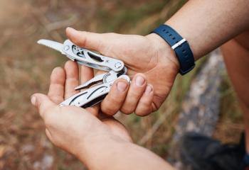  Multiverktyg Camping banner