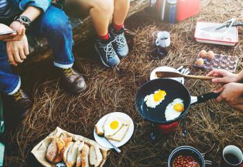 Stekpanna Camping banner