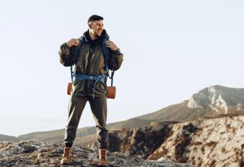 Vandringsbyxor herr banner