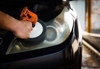 Poleringssats Strålkastare banner