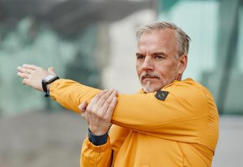 Pulsklocka med EKG banner