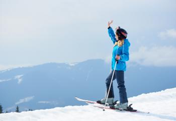 Skidbyxor dam banner