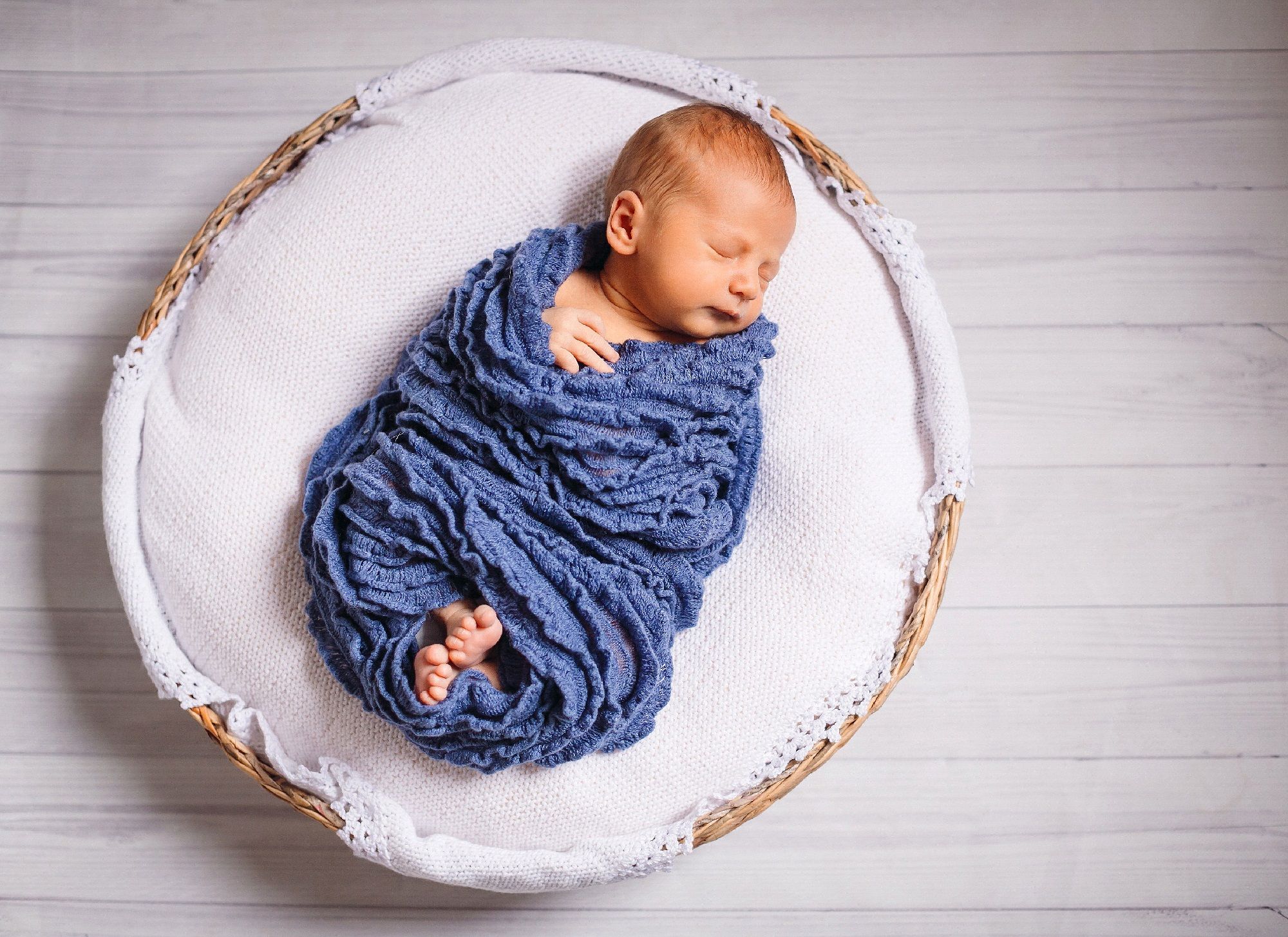 barn i babynest
