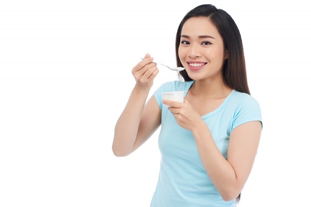 Enjoying probiotics from greek yogurt