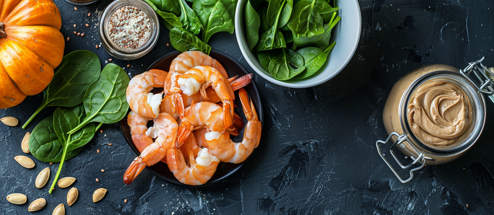 Food that is rich in magnesium spinach seafood pumpkin peanut butter