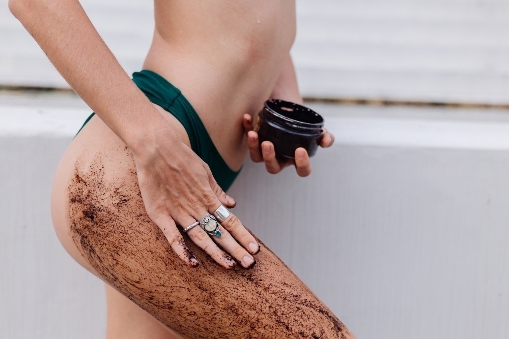 anvandning av body scrub
