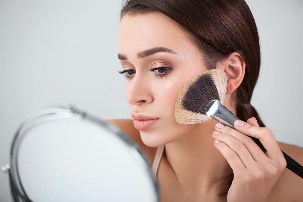 applicering av bb cream