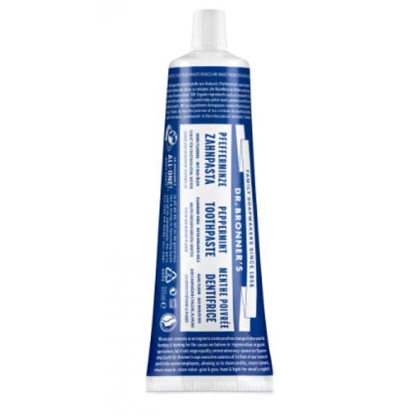 Dr. Bronner’s Peppermint Toothpaste