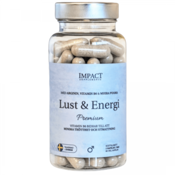 Impact Supplements Lust & Energi Man