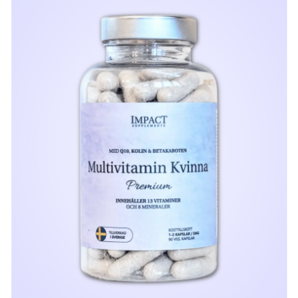 Impact Supplements Multivitamin Kvinna