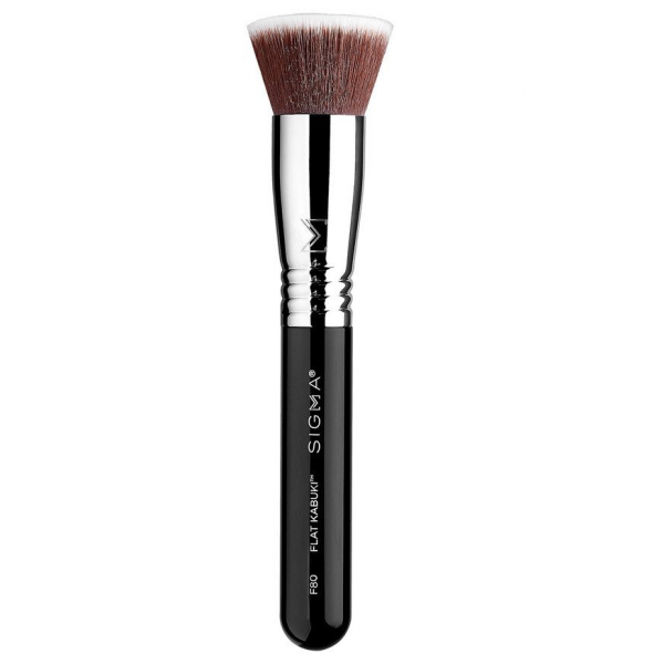Sigma F80 Flat Kabuki™ Brush Chrome