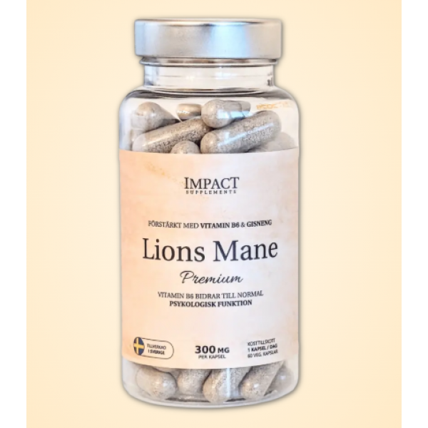 Impact Supplements Lions Mane Premium