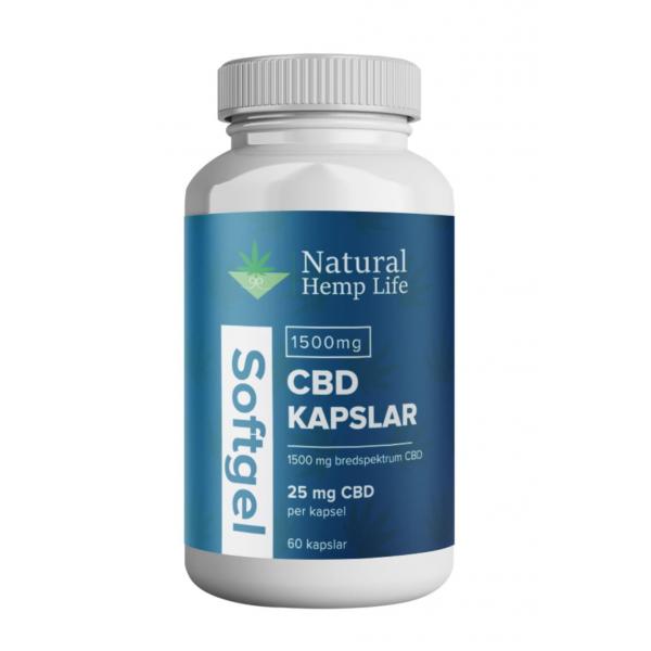 Natural Hemp Life CBD Kapslar 1500 mg