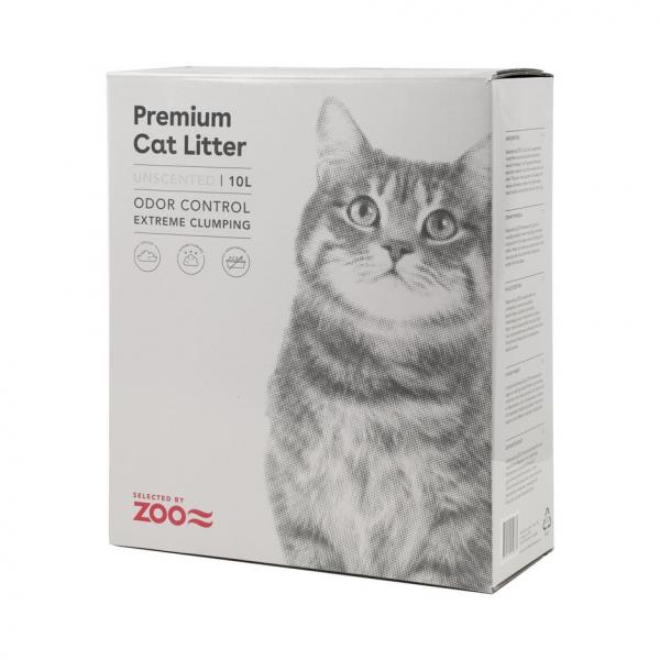 Selected by ZOO Premium Cat Litter Unscented
