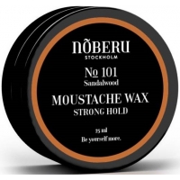noberu of sweden moustache wax strong hold sandalwood 2232 189 0025 1