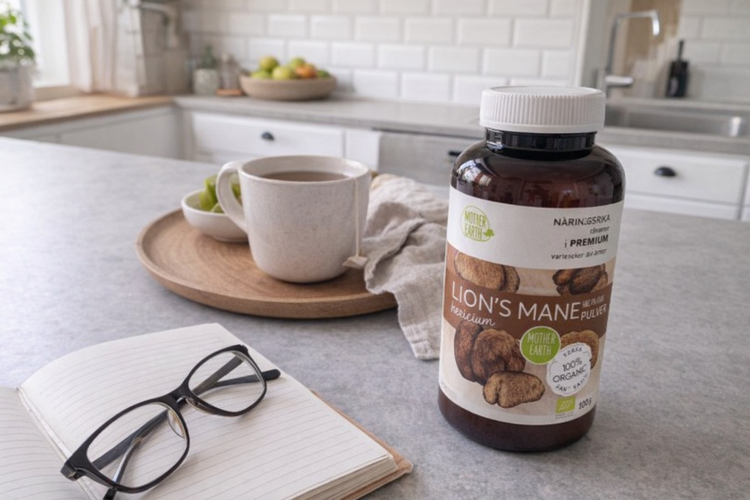 Mother Earth Lions Mane Pulver Eko