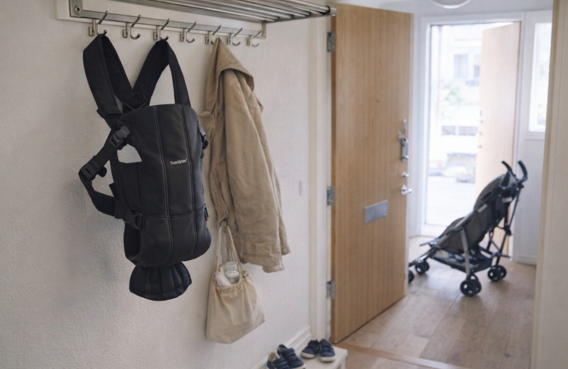 BabyBjörn Bärsele Mini Vävd Svart