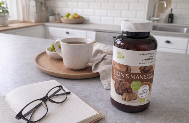 Mother Earth Lions Mane Pulver Eko