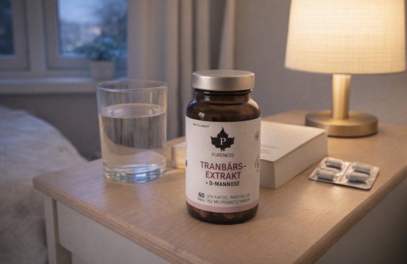 Pureness Tranbärsextrakt + D-mannose