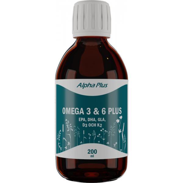 Alpha Plus Omega 3 & 6 Plus 200 ml