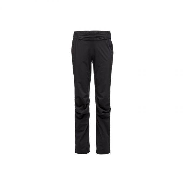 Black Diamond W Stormline Stretch Rain Pants Black