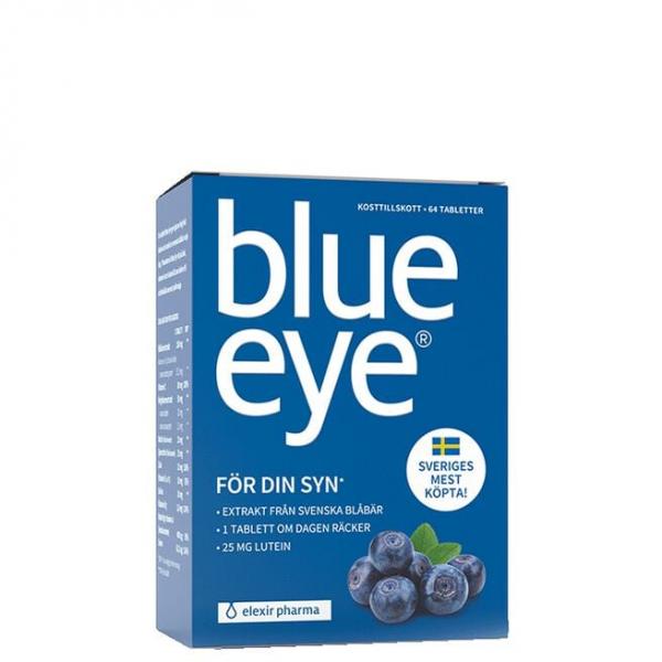 Elexir Pharma Blue Eye Blåbärsextrakt 64 tabletter