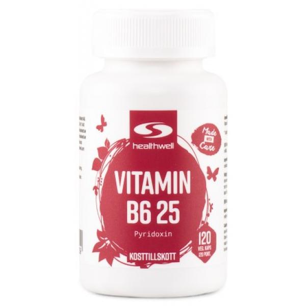Healthwell Vitamin B6 25