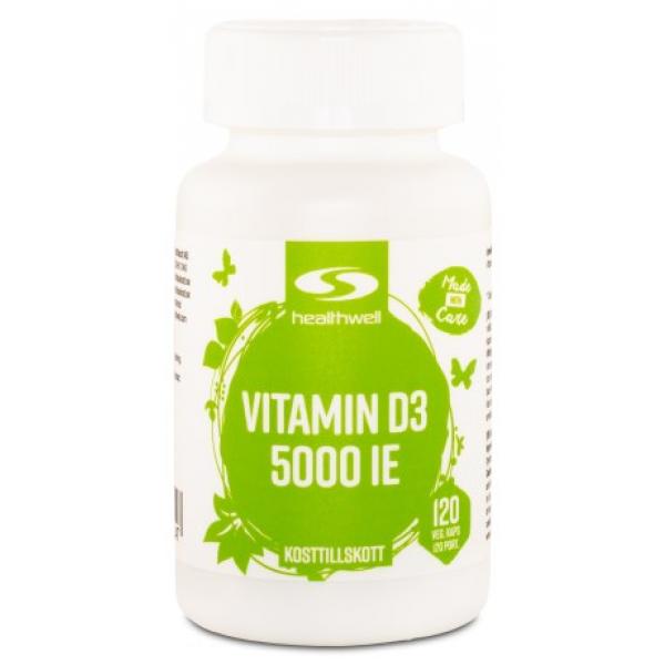 Healthwell Vitamin D3 5000 IE