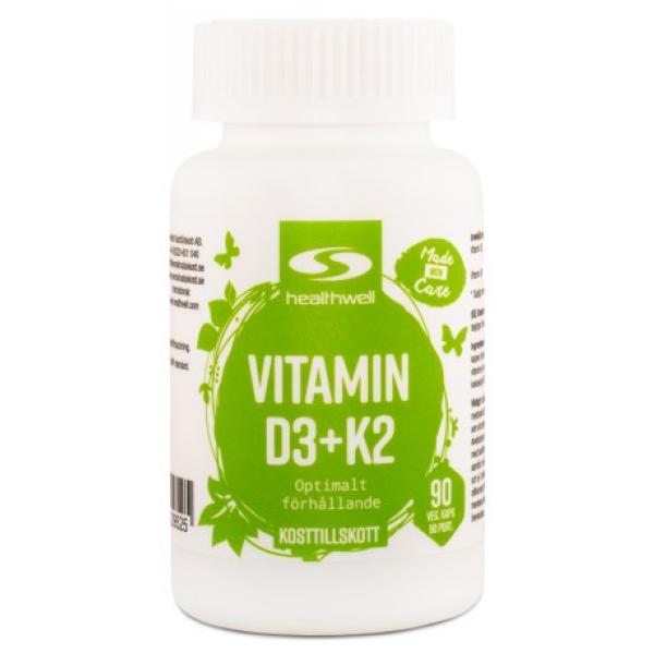 Healthwell Vitamin D3+K2