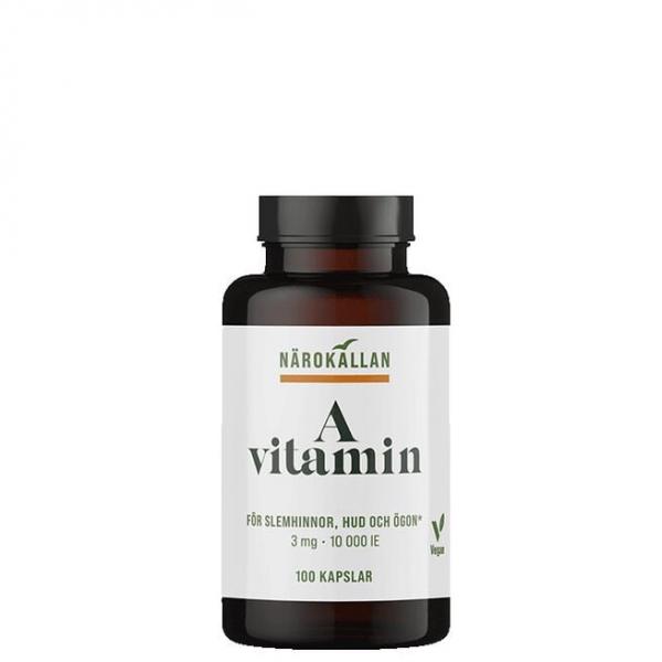 Närokällan A-vitamin 100 kapslar