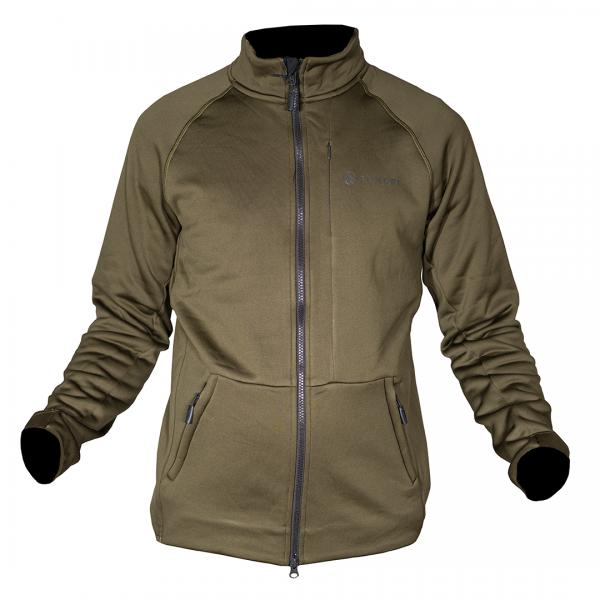 Pumori Powerfleece Jacka Olivgrön