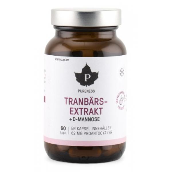 Pureness Tranbärsextrakt + D-mannose