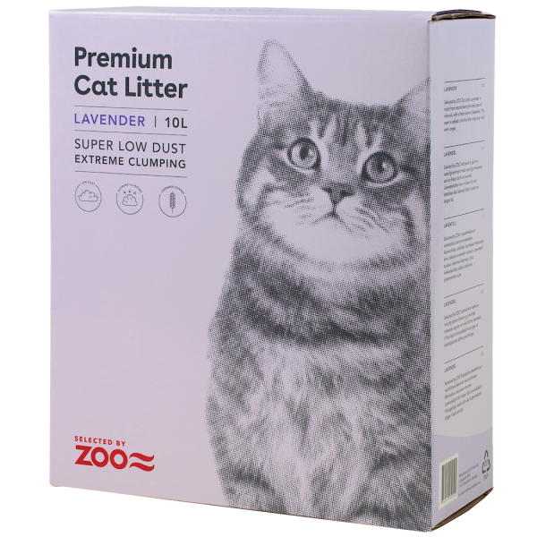 Selected by ZOO Kattsand Lavendel 10L