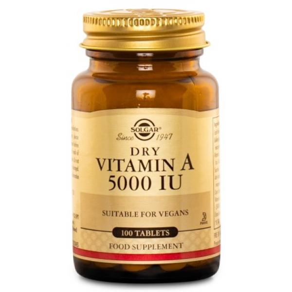 Solgar Dry Vitamin A 5000 IU