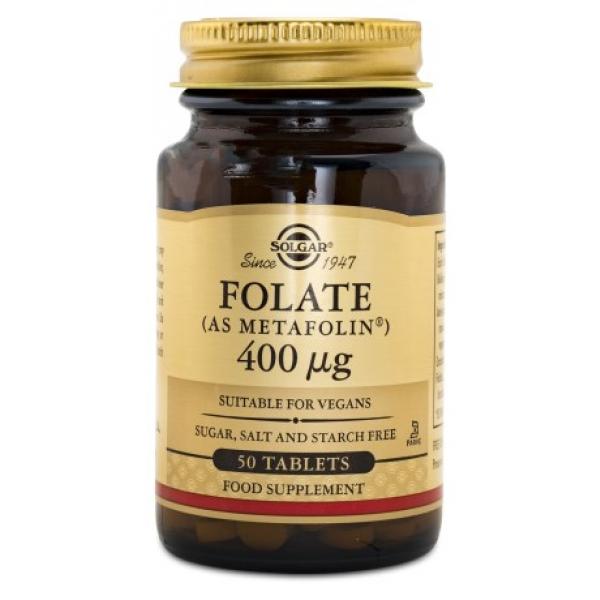 Solgar Folat Metafolin 400 mcg