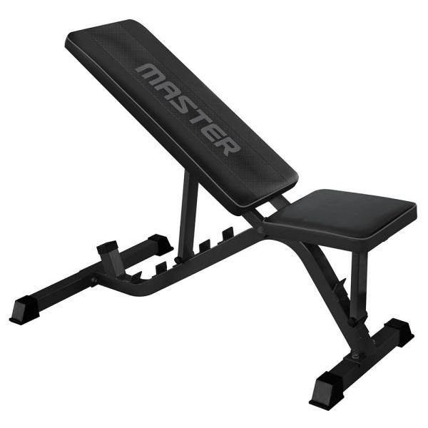 Master Fitness Träningsbänk Black