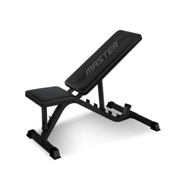 Master Fitness Träningsbänk Black