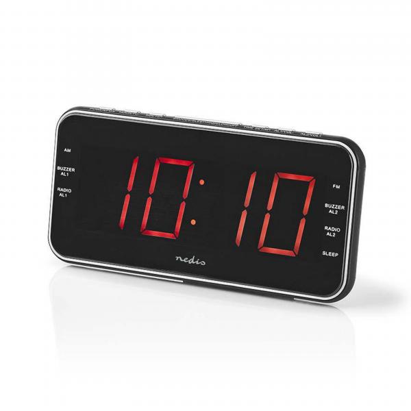 Nedis Väckarklocka med FM-radio