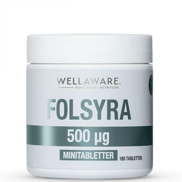 WellAware Folsyra 180 Minitabletter