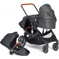 Beemoo Maxi 4 Twin Syskonvagn inkl. Syskonsits