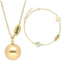 Bola Gravidsmycke med Armband Baby/Mum