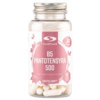 Healthwell B5 Pantotensyra 500