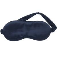 Lenoites Mulberry Sleep Mask with Pouch Blue