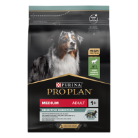 Purina Pro Plan Adult Sensitive Digestion Medium Lamb Torrfoder för hund 3 kg 