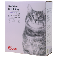 Selected by ZOO Kattsand Lavendel 10L 