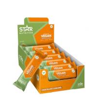 Star Nutrition 12 x Vegan Proteinbar 55 g                                                                     Caramel Chocolate