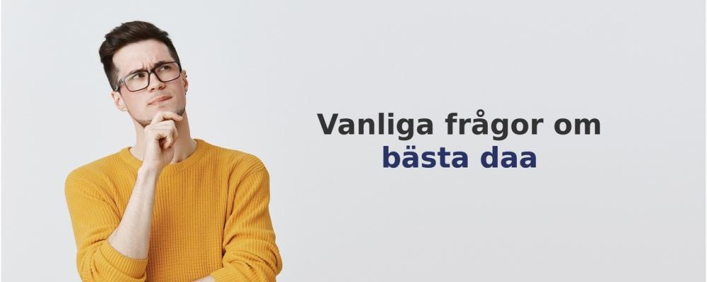vanliga frågor om DAA