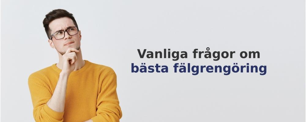 vanliga frågor om Fälgrengöring