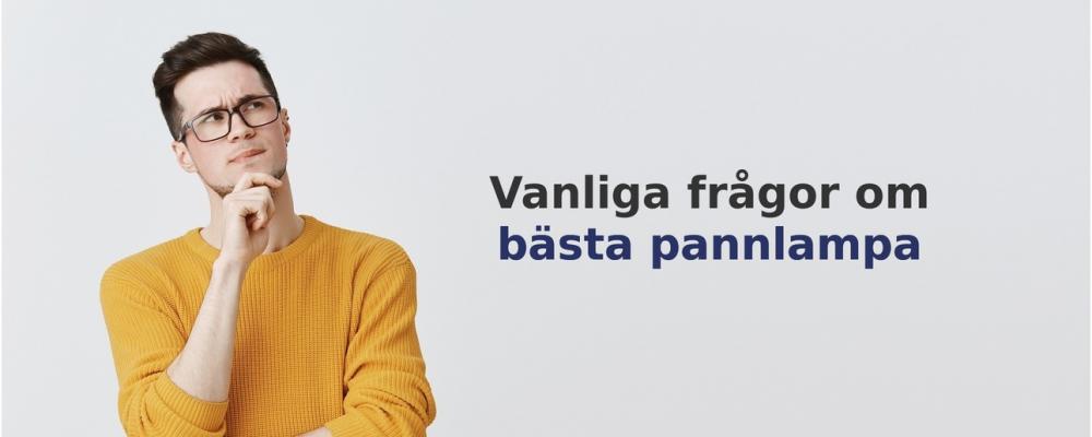 vanliga frågor om Pannlampa